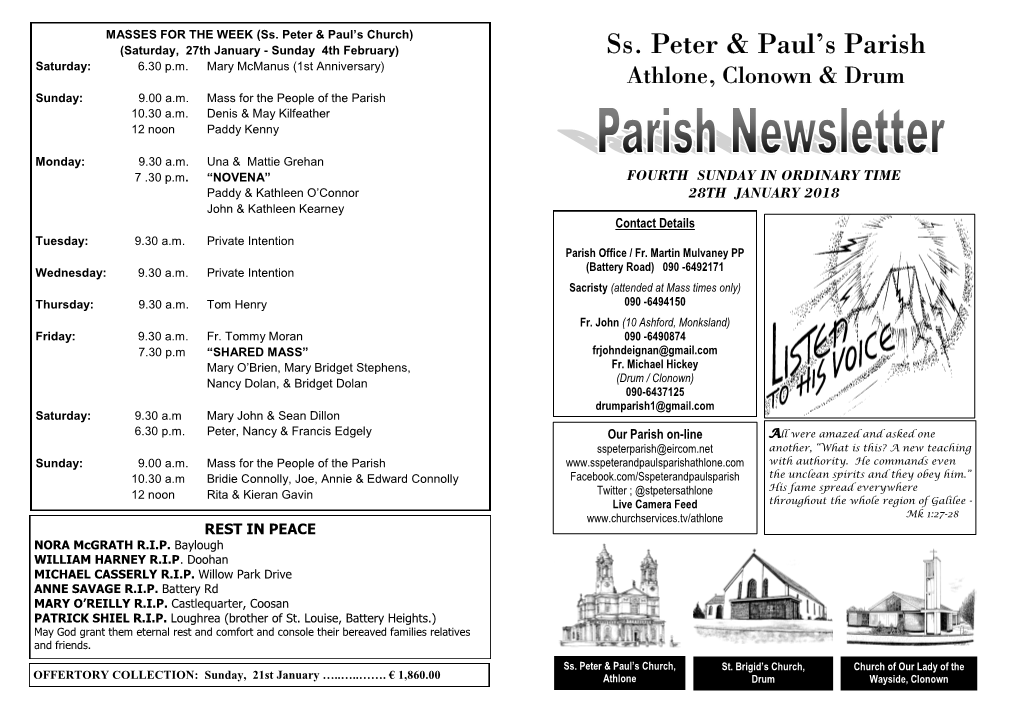 Ss. Peter & Paul's Parish