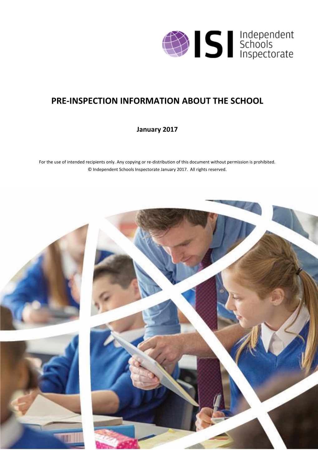 Pre-Inspection Information About the School