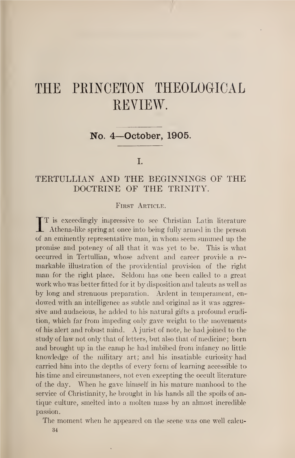 Archibald Alexander's Preparation for His Professorship