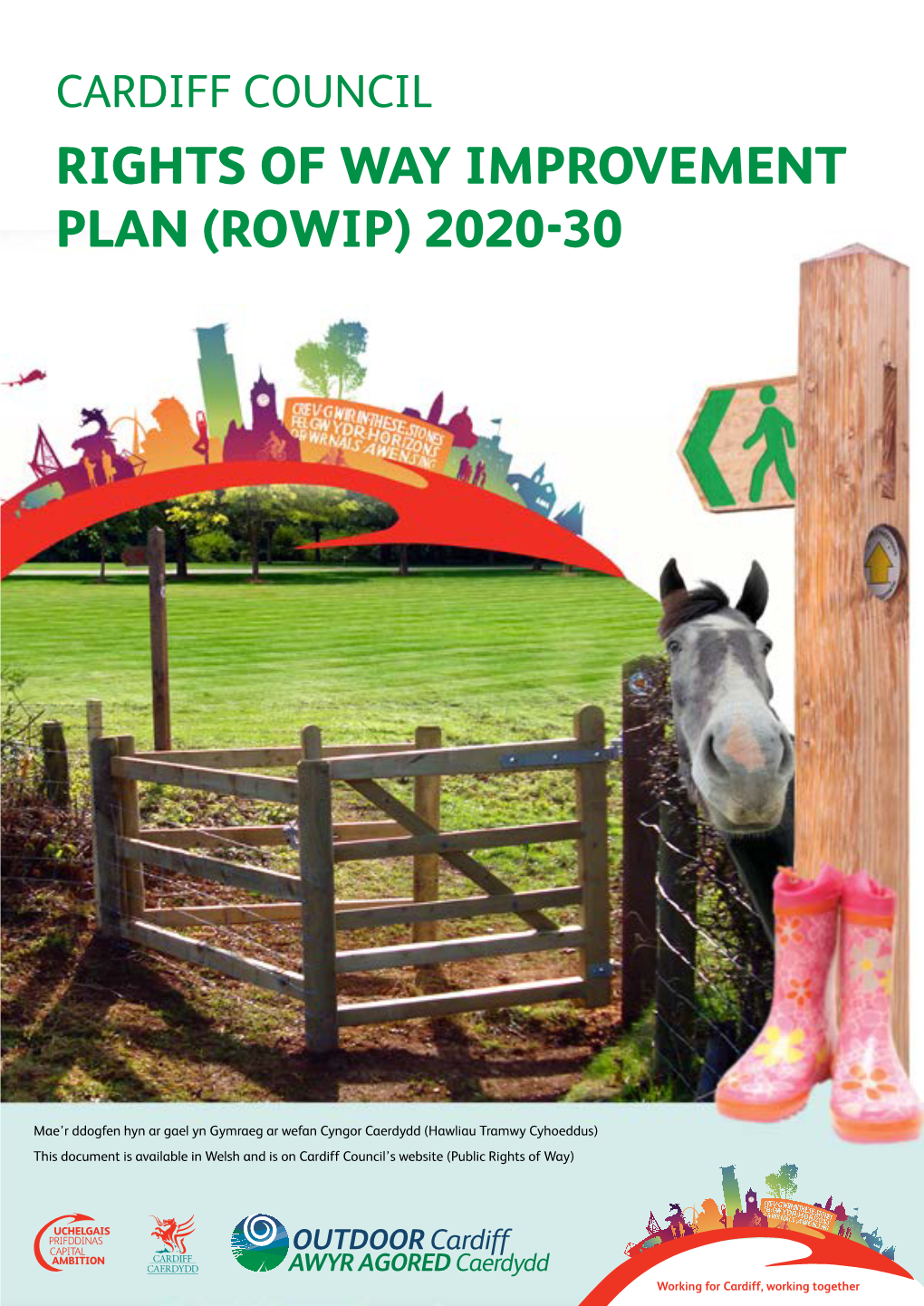 Cardiff Council Rights of Way Improvement Plan (Rowip) 2020-30