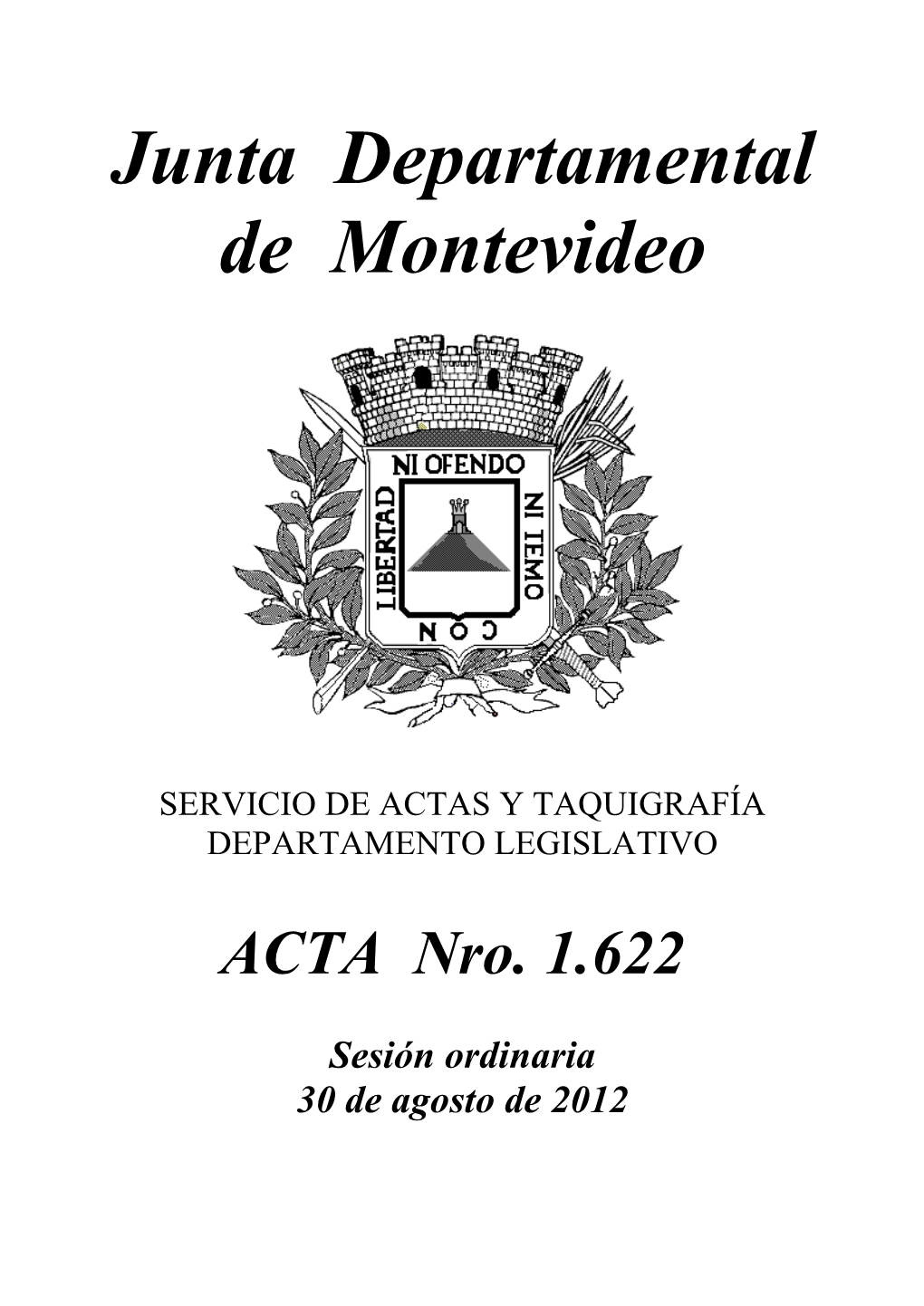 Junta Departamental De Montevideo