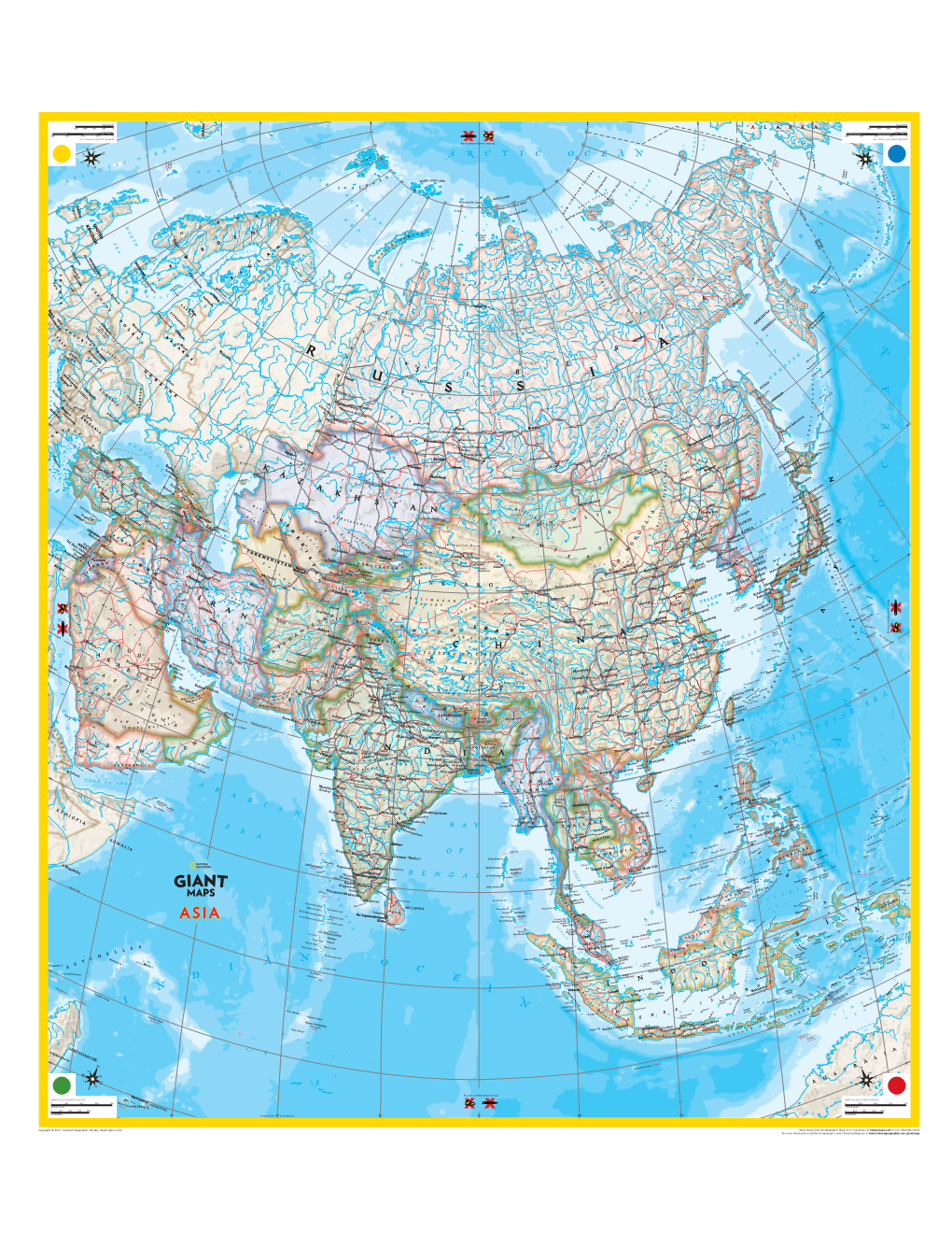 Giant Maps Asia