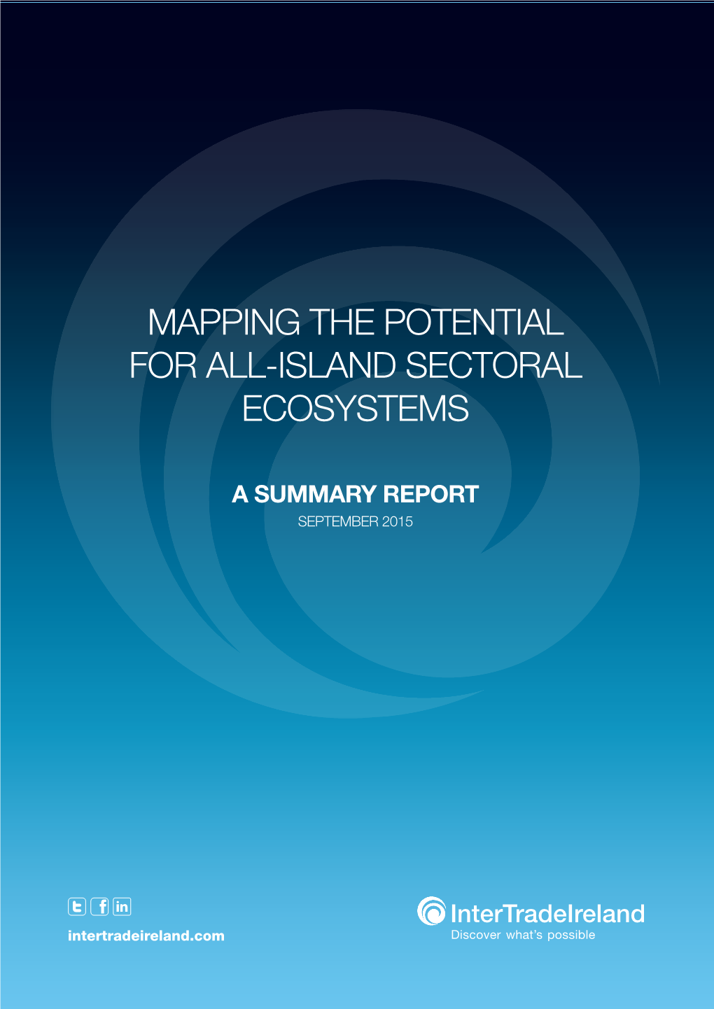Mapping the Potential for All-Island Sectoral Ecosystems