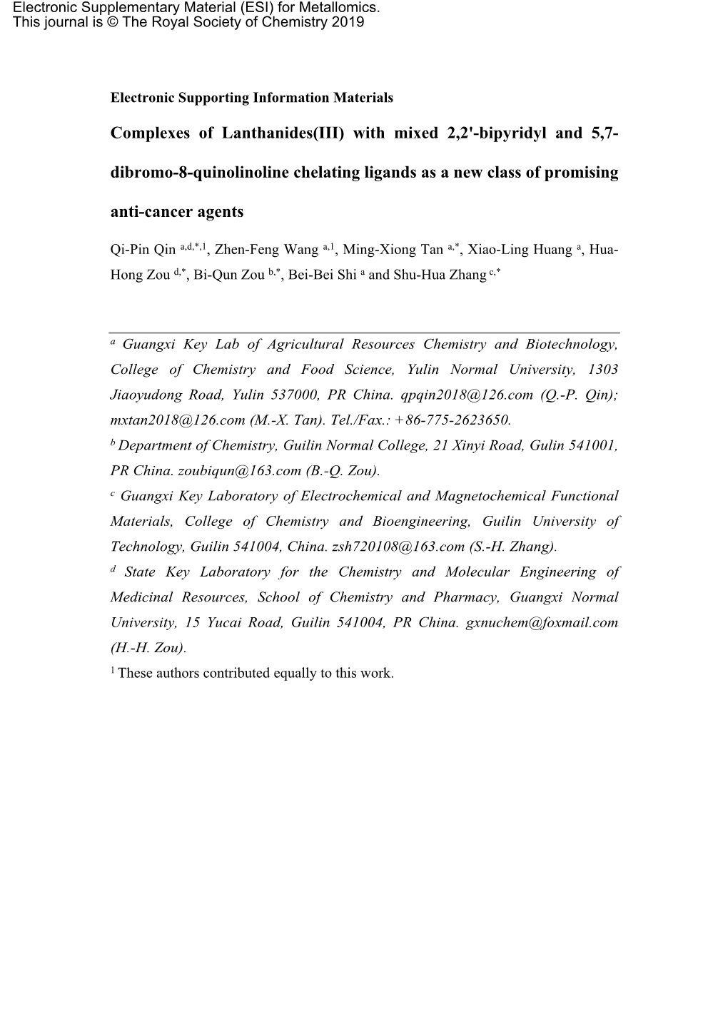 Stabilization of C-Myc G-Quadruplex DNA, Inhibition of Telomerase