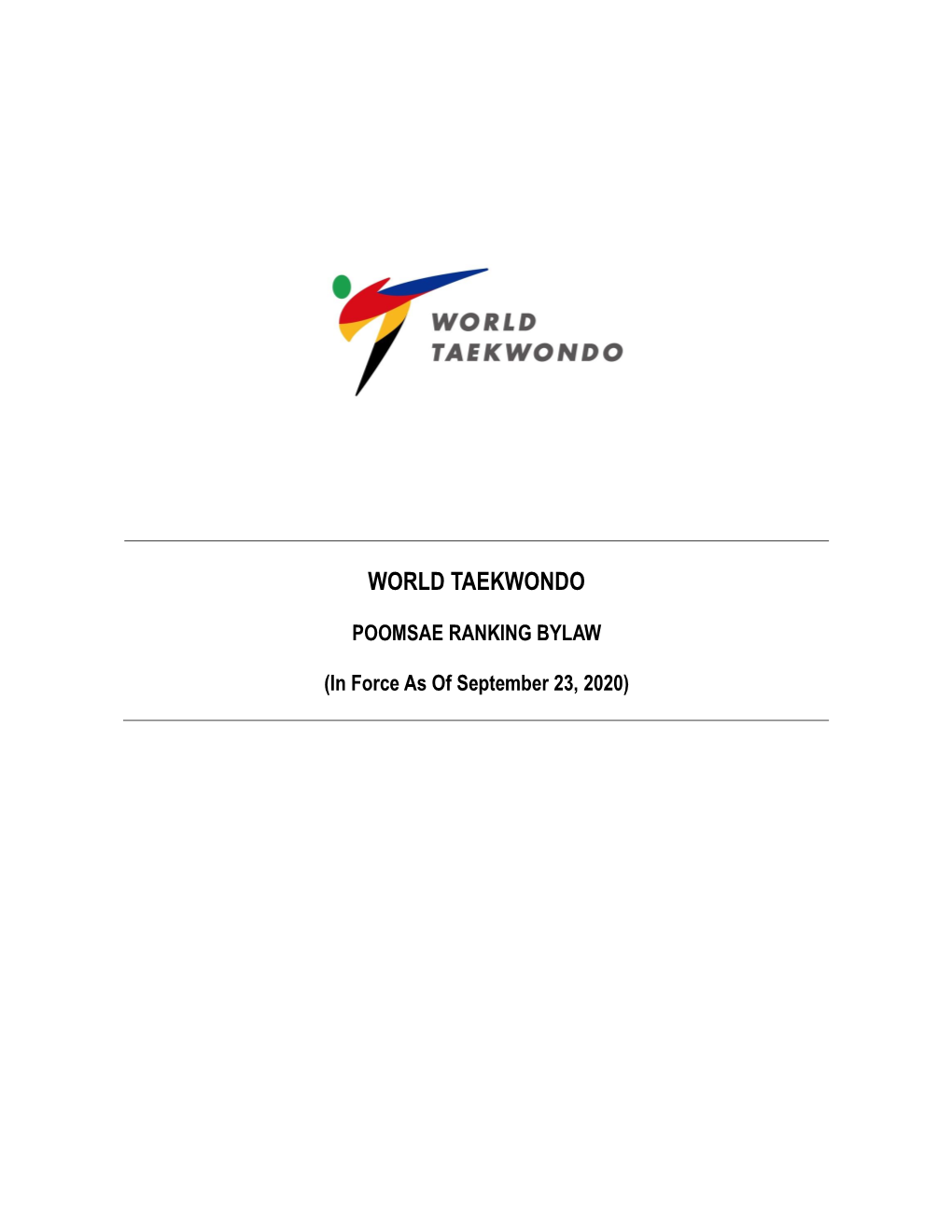 World Taekwondo