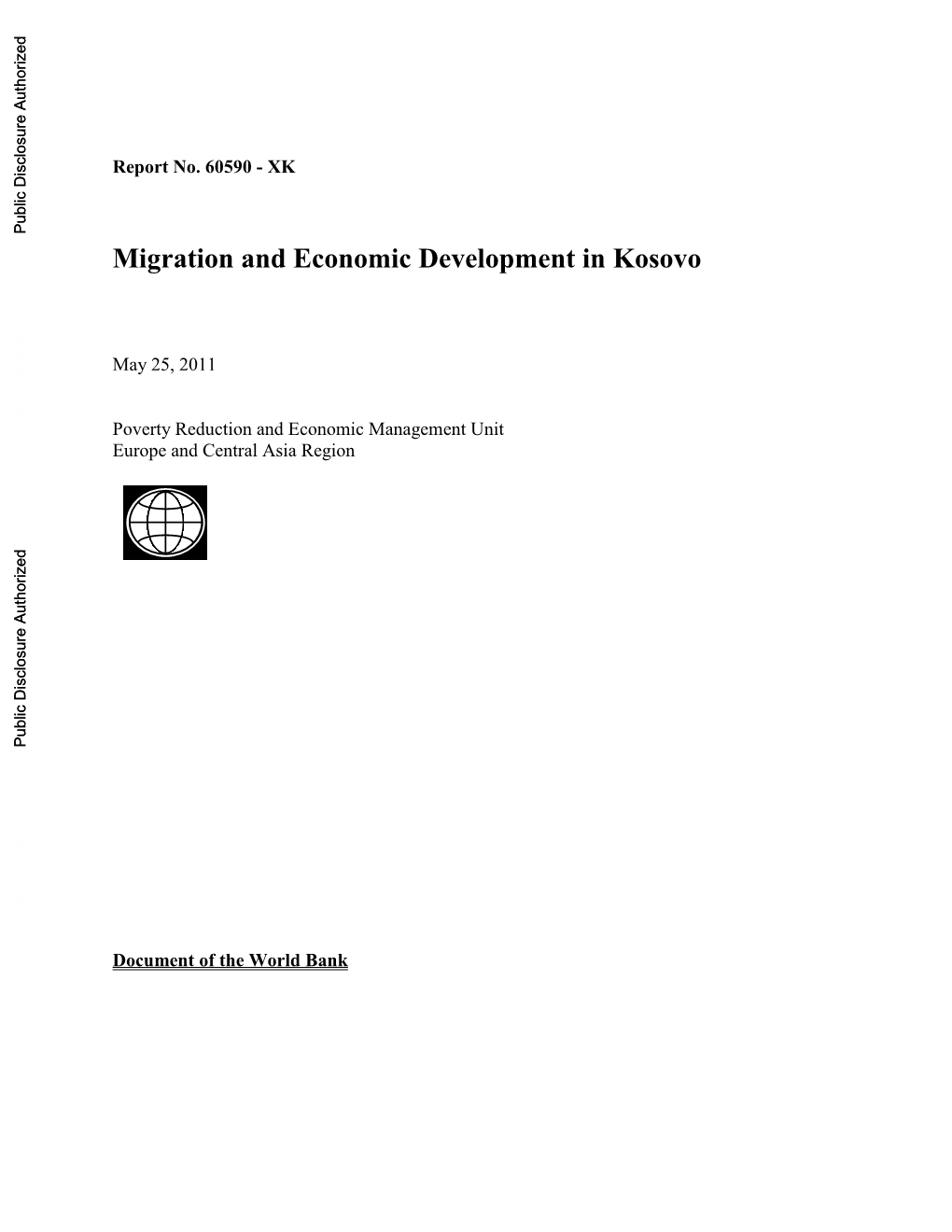 Migration and Economic Development in Kosovo