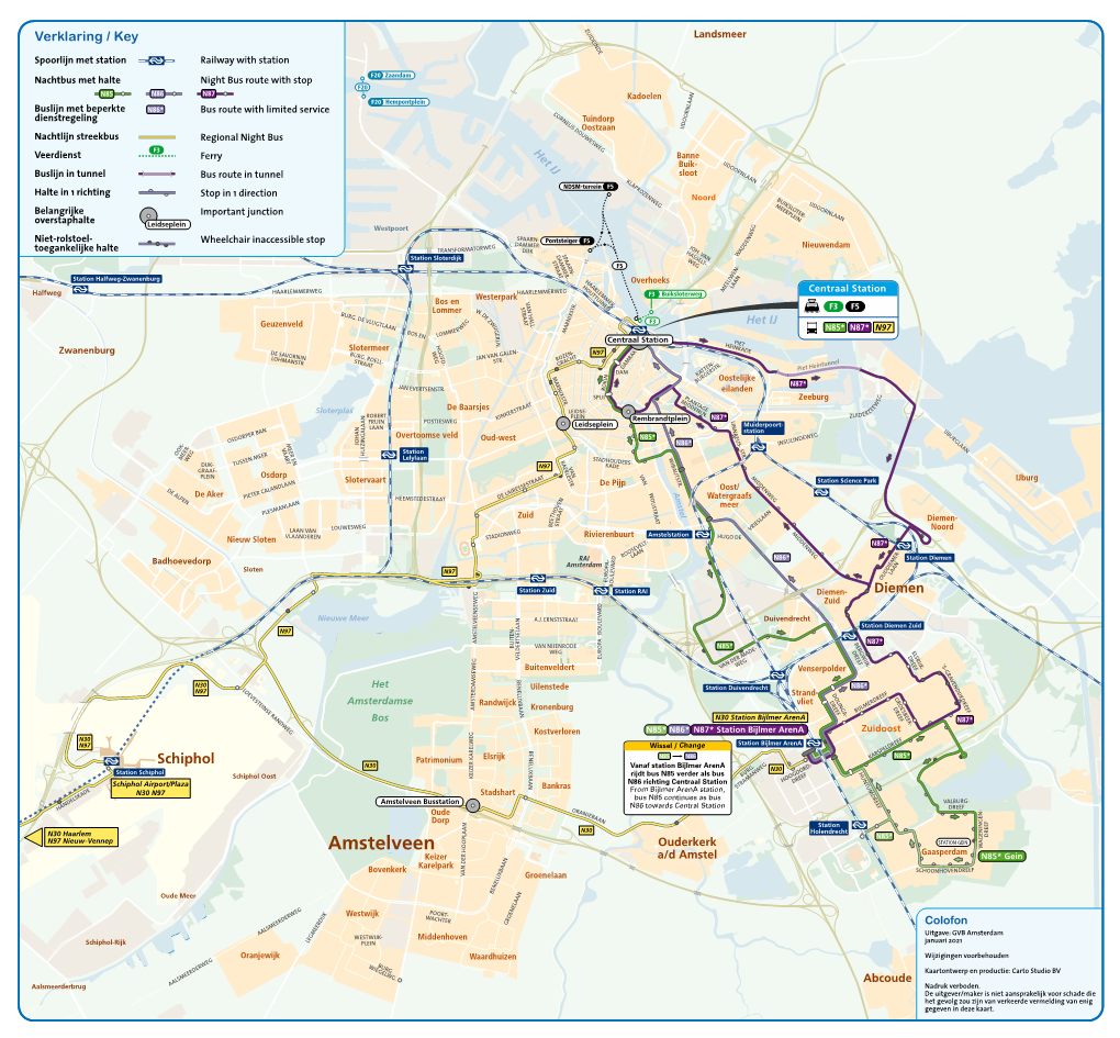 Amstelveenseweg Bergwijk-N87*