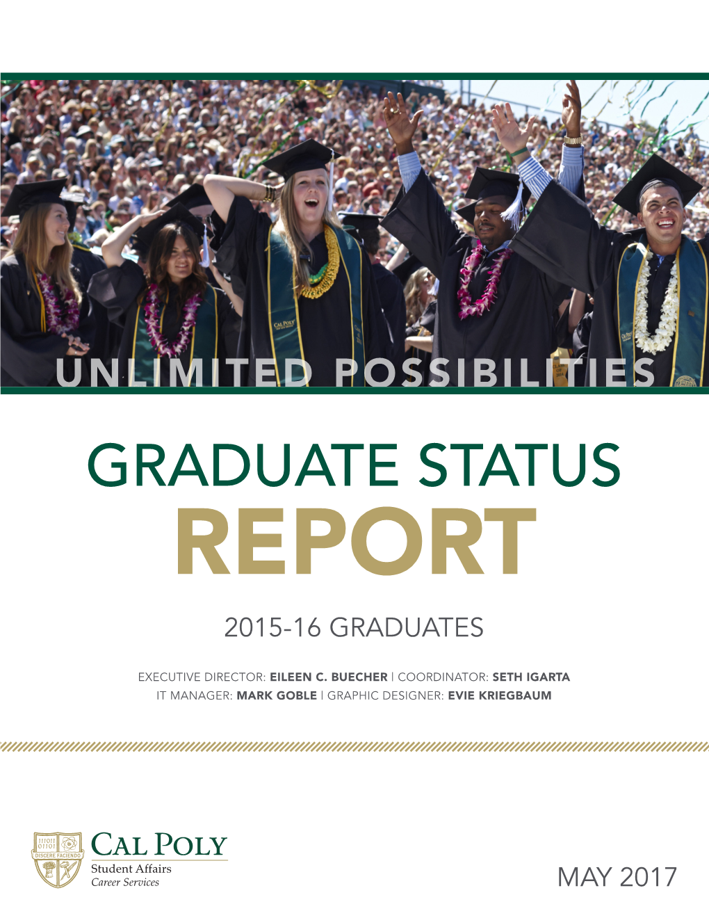 Graduate Status Report 2015-16 Graduates