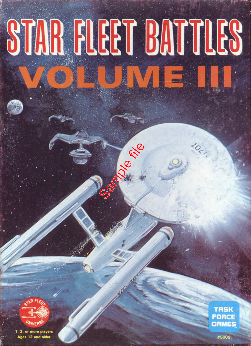 Star Fleet Battles Commander's Rulebook Volume Iii