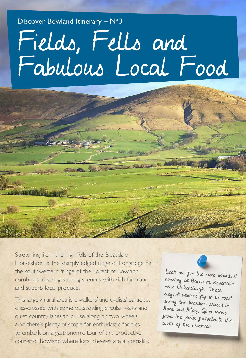 Fields, Fells and Fabulous Local Food