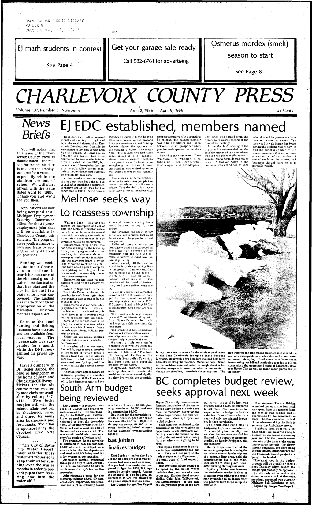 Charlevoix County Press