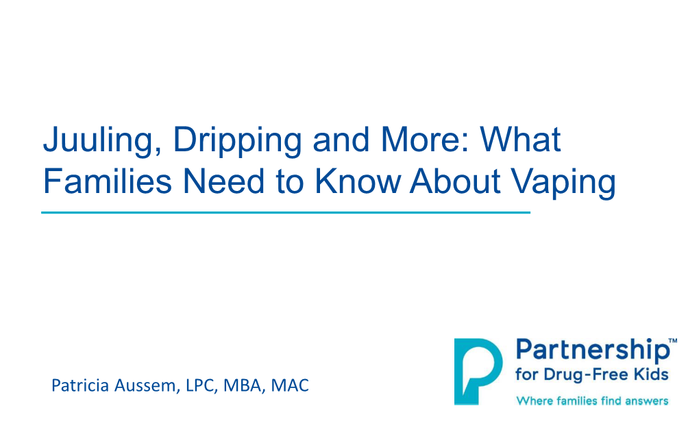 What Families Need to Know About Vaping