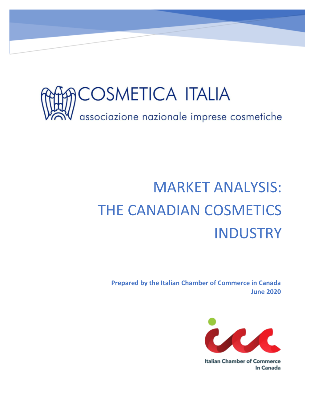 The Canadian Cosmetics Industry