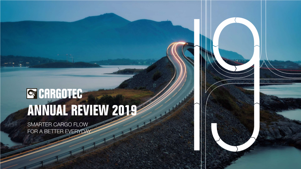 SMARTER CARGO FLOW for a BETTER EVERYDAY Annual Review 2019