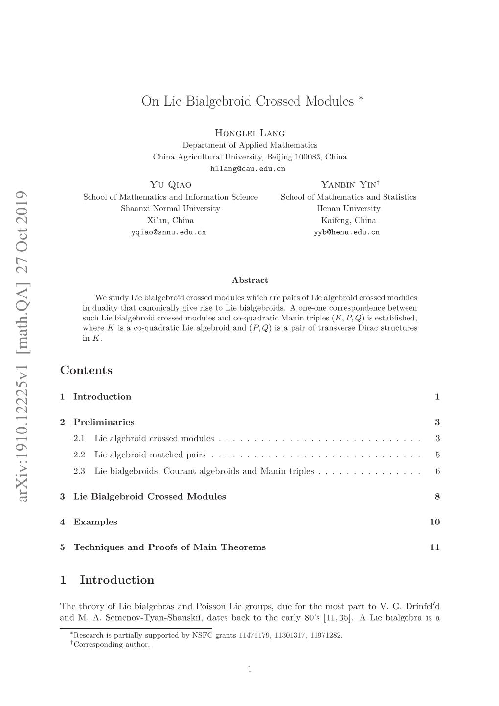 On Lie Bialgebroid Crossed Modules