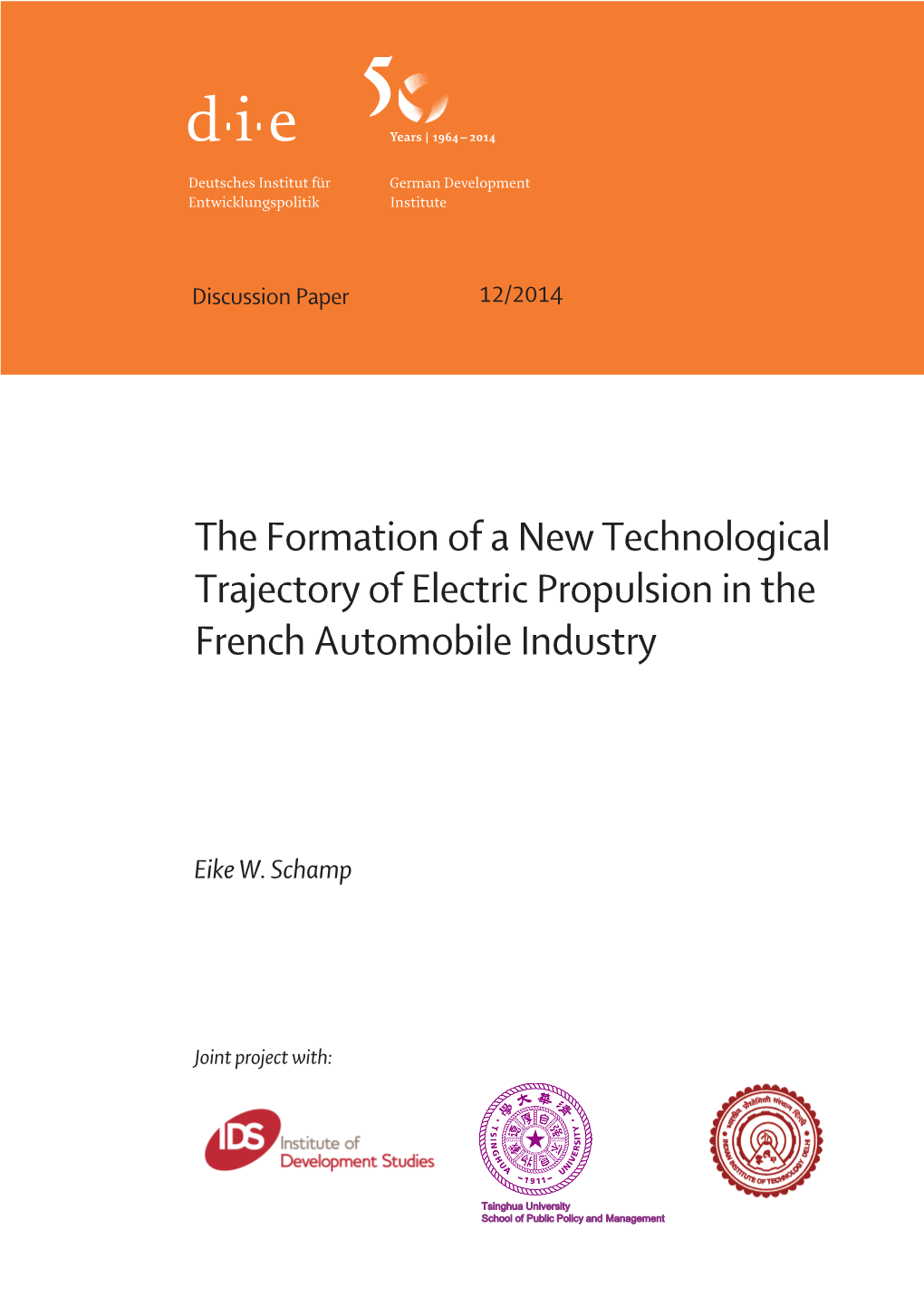 The Formation of a New Technological Trajectory of Electric Propulsion in the French Automobile Industry