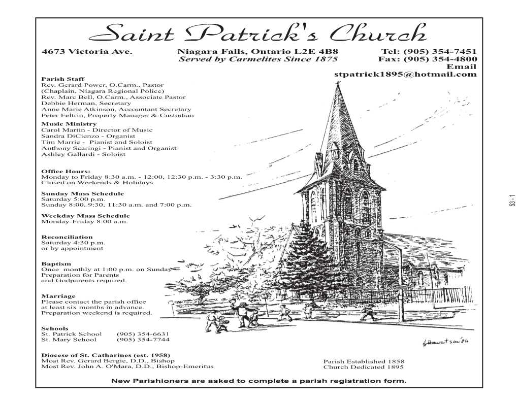 Saint Patrick's Church 4417 Kent Ave