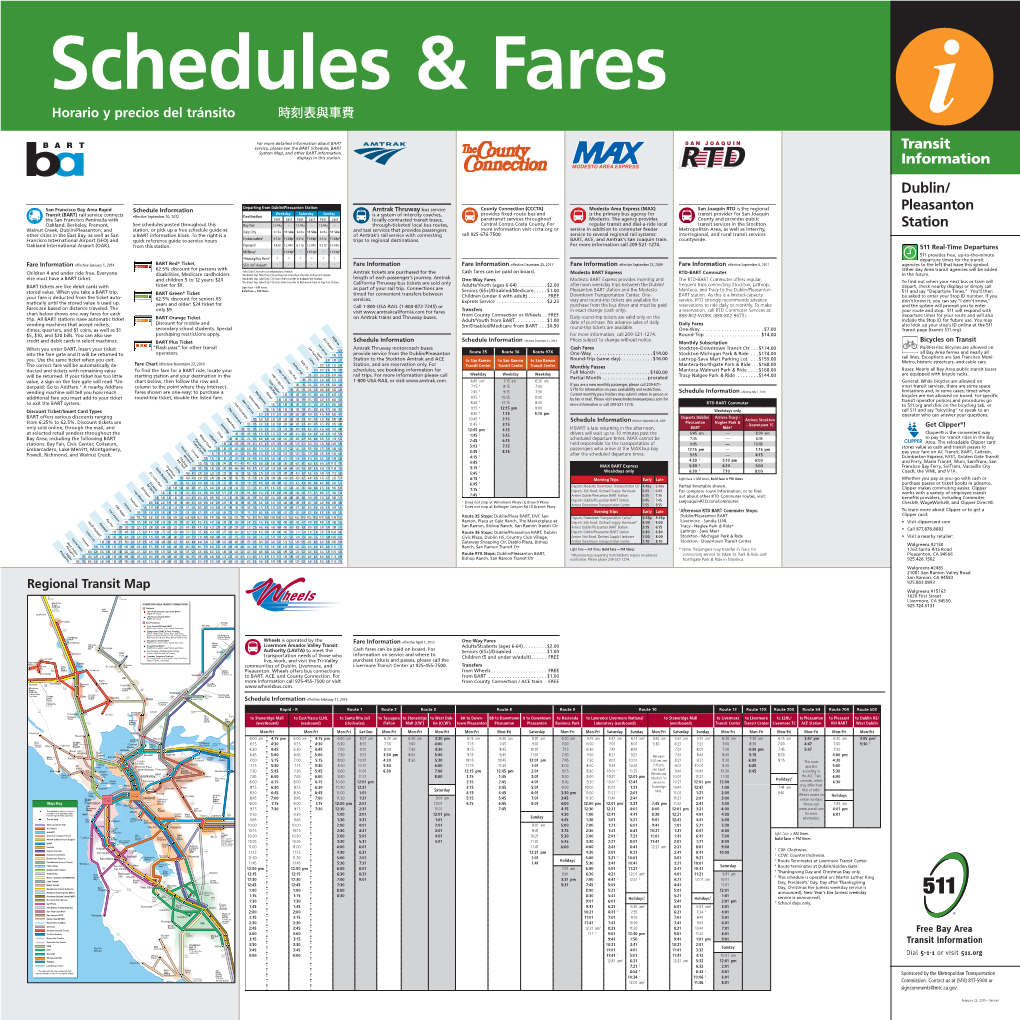 Regional Transit Diagram