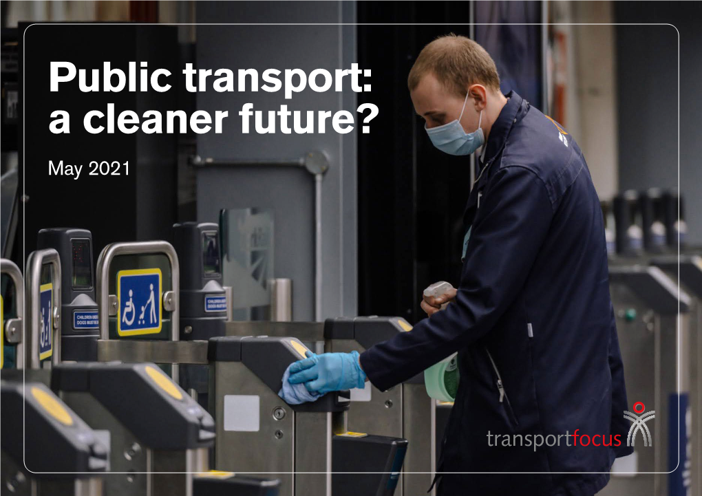 Public Transport: a Cleaner Future? May 2021