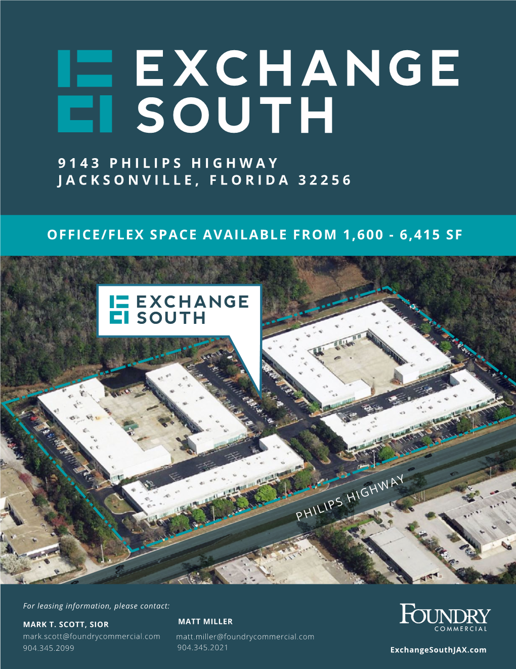 9143 Philips Highway Jacksonville, Florida 32256 Office/Flex Space