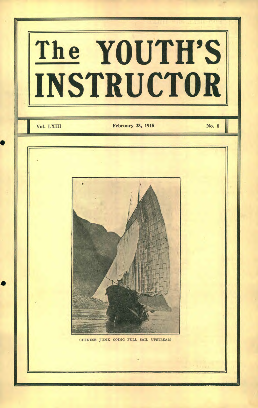 The Youth's Instructor for 1915