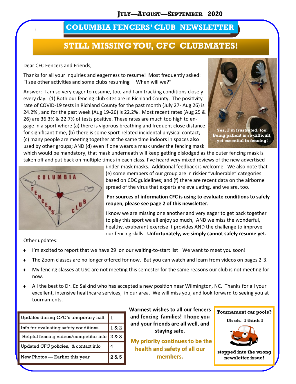 Cfcjulyaugsep2020newsletter