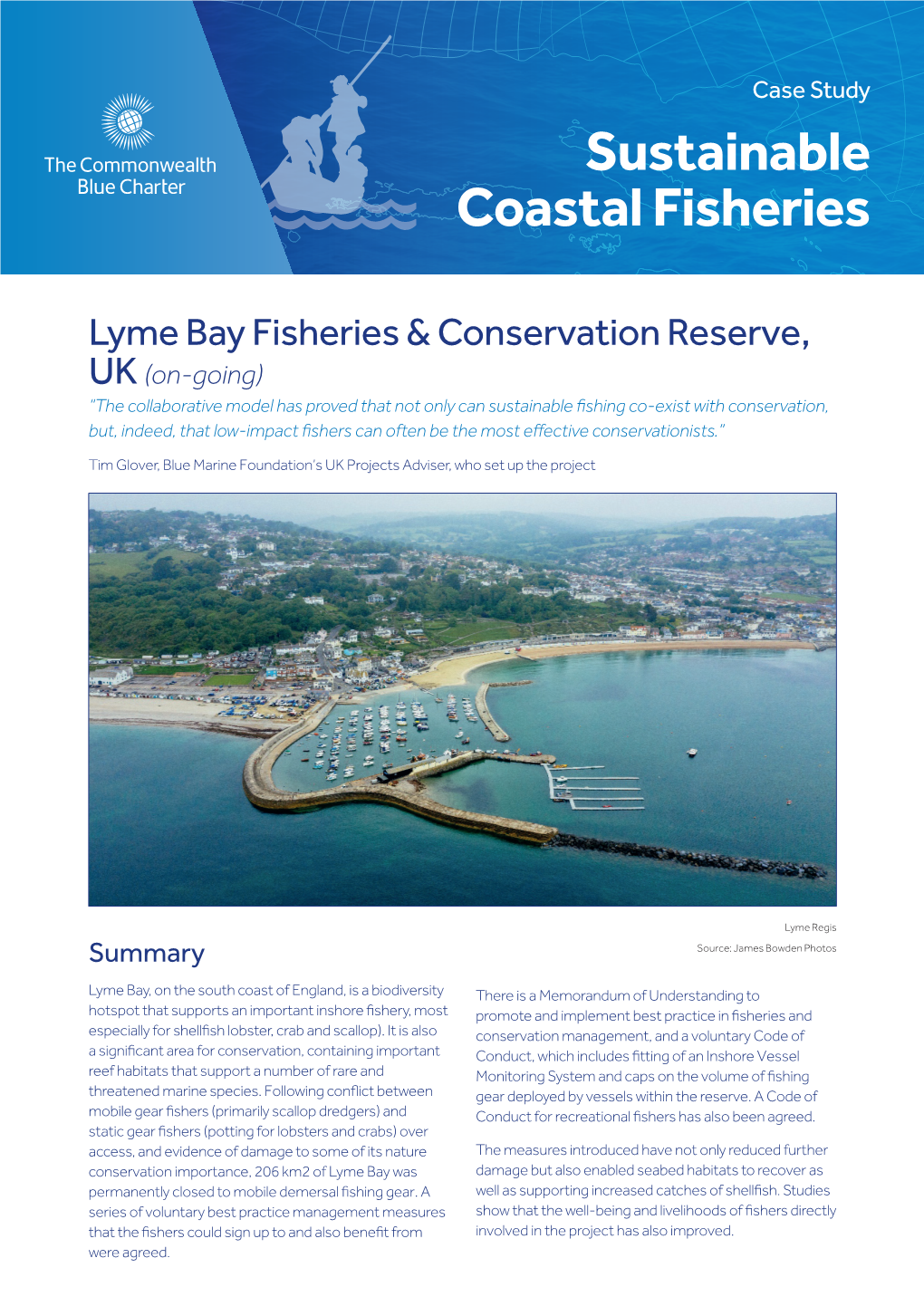 Case Study: Lyme Bay Fisheries & Conservation Reserve, UK