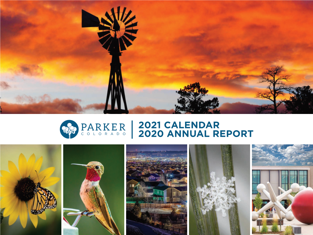 2021 Calendar 2020 Annual Report 2020 Annual Report