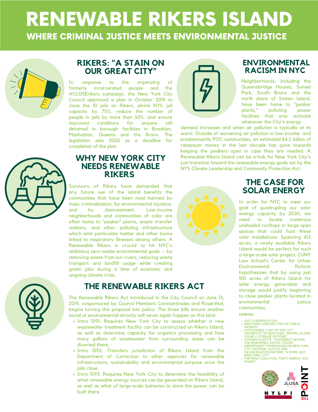 Renewable Rikers Infographic