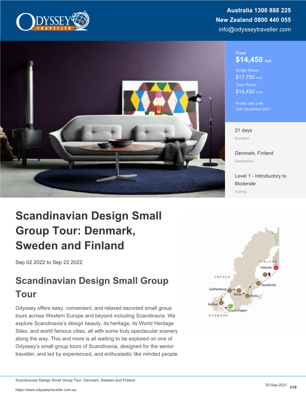 Scandinavian Design | Small Group Tours of Denmark, Sweden