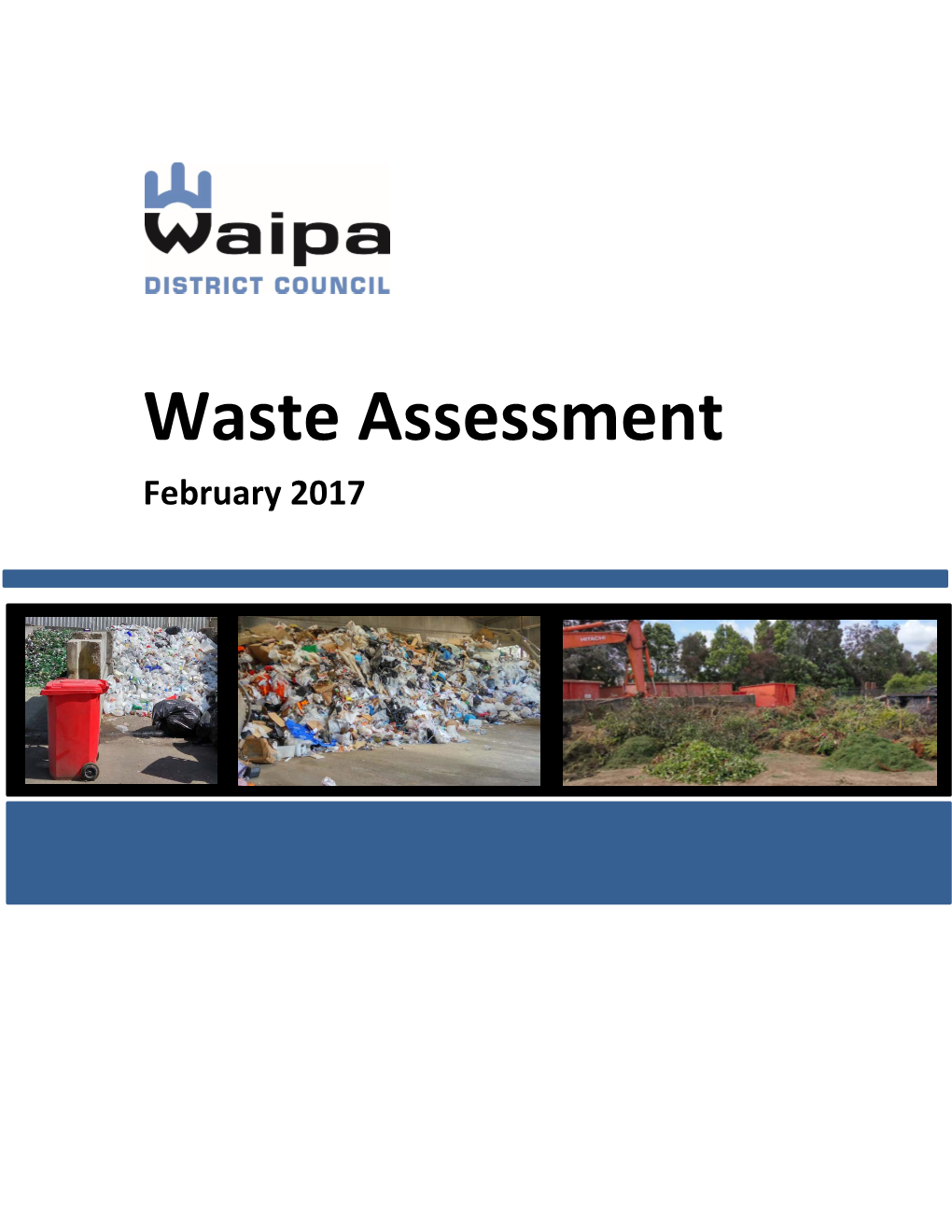 Waipa District Council Waste Assessment 2017