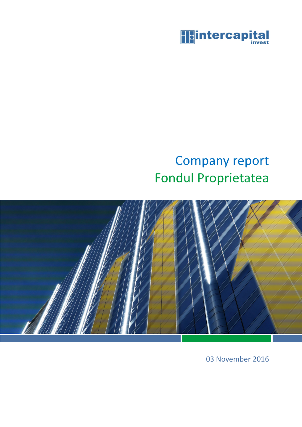 Company Report Fondul Proprietatea