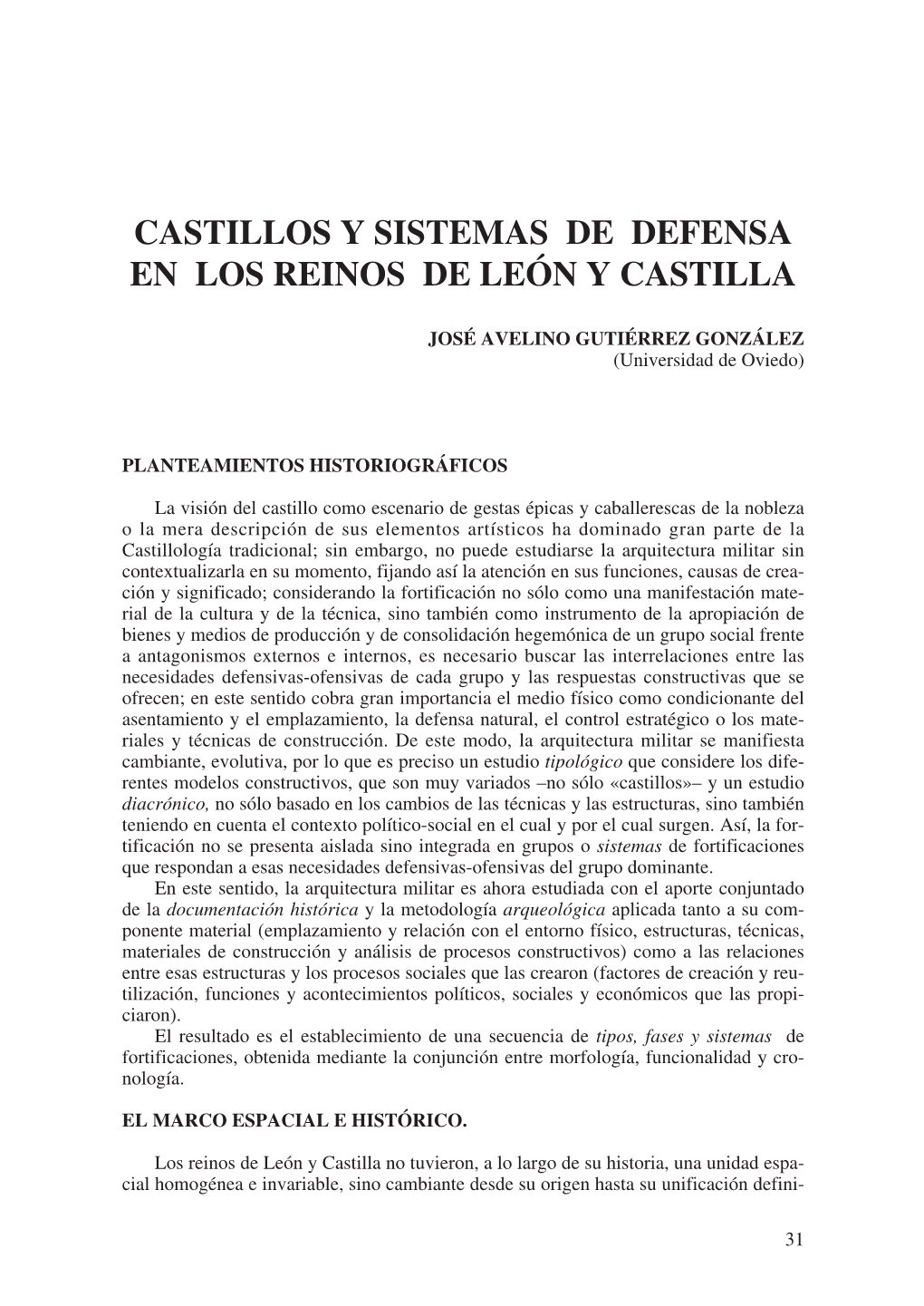 Castillos Y Sistemas De Defensa En Los Reinos De León Y Castilla