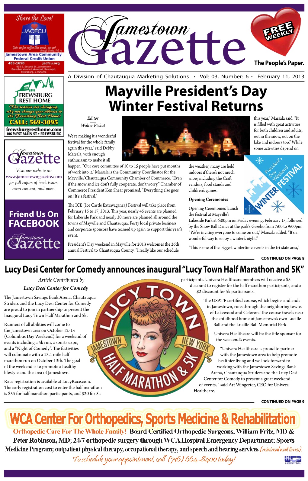 Mayville President's Day Winter Festival Returns
