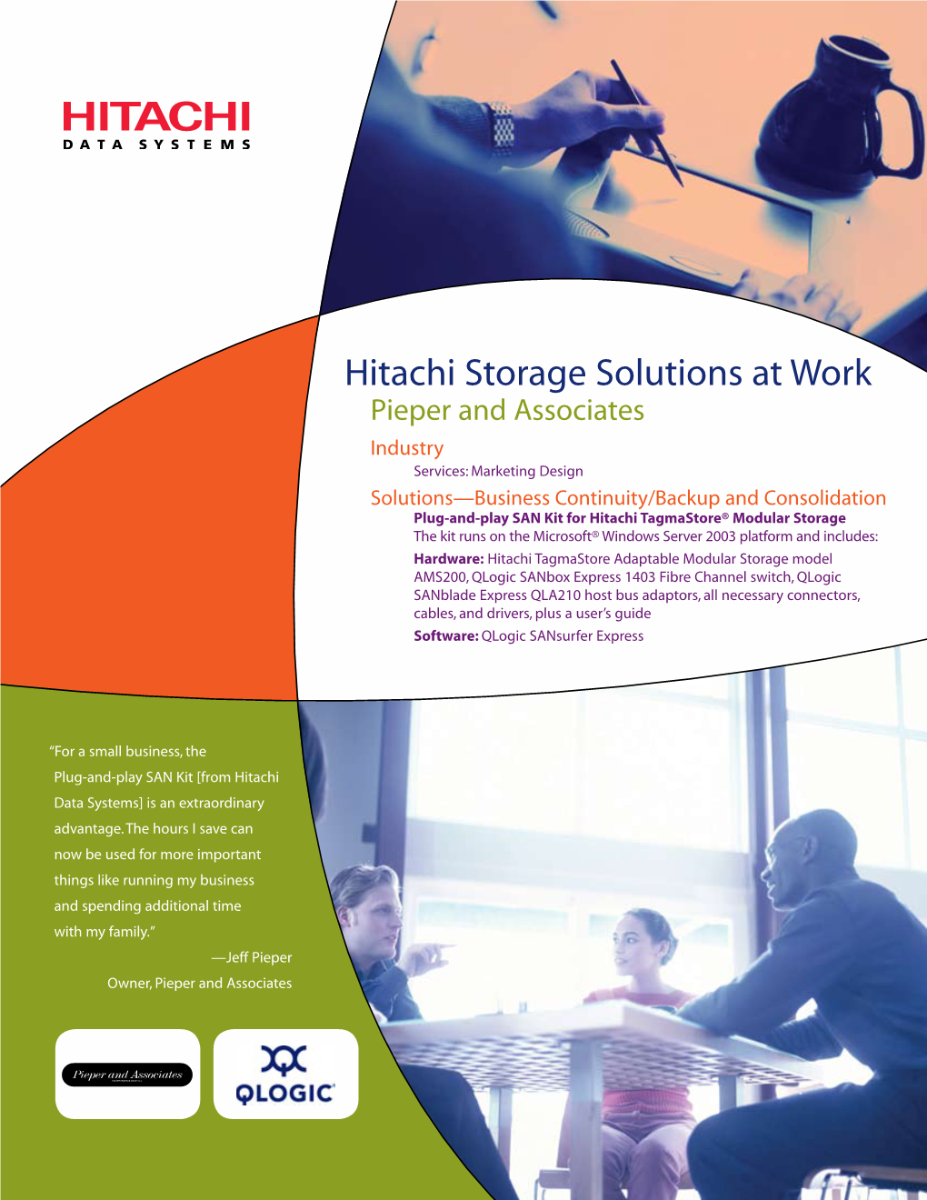 Hitachi Storage Solutions at Work