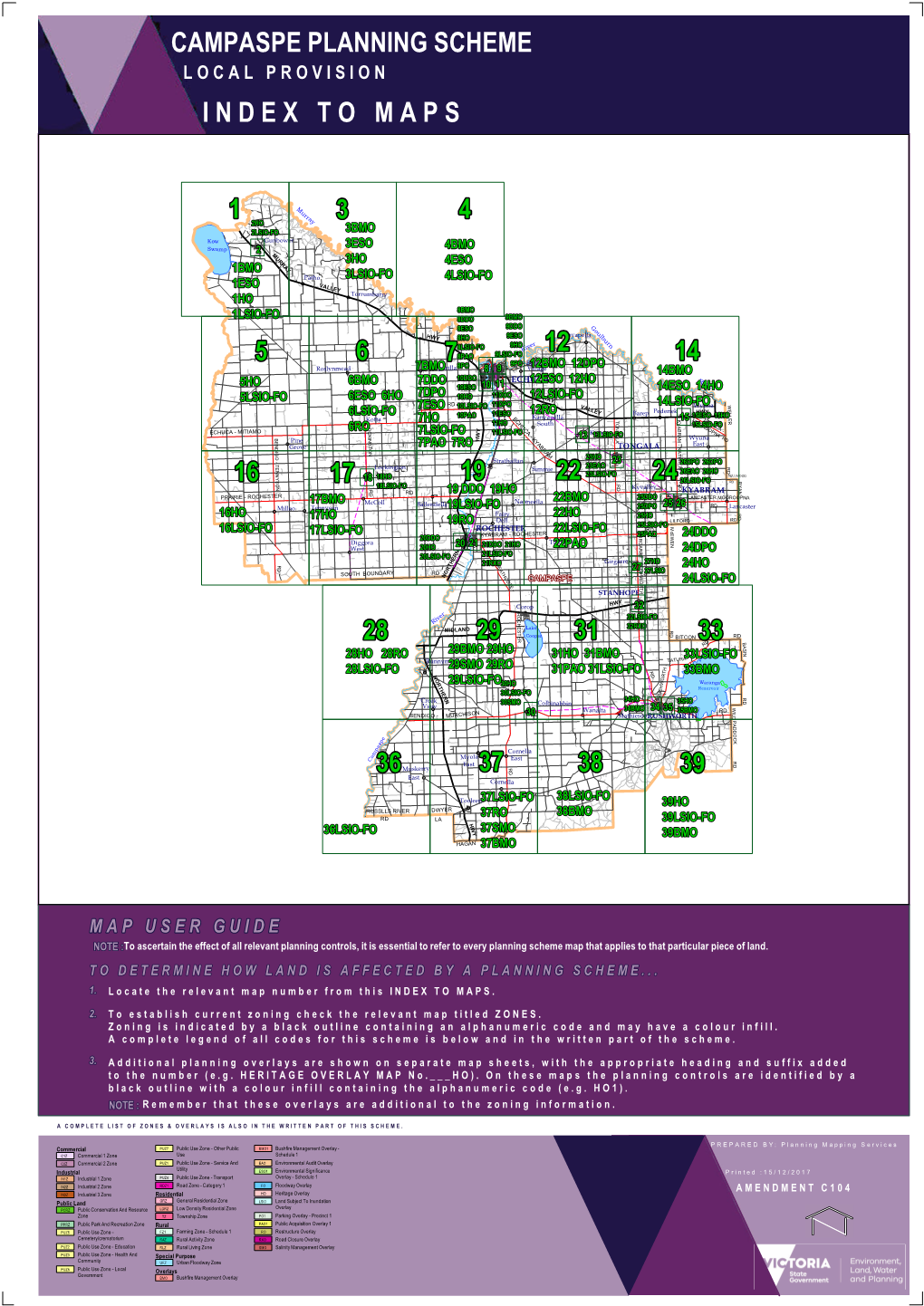 To Maps Campaspe Planning Scheme Indextomaps