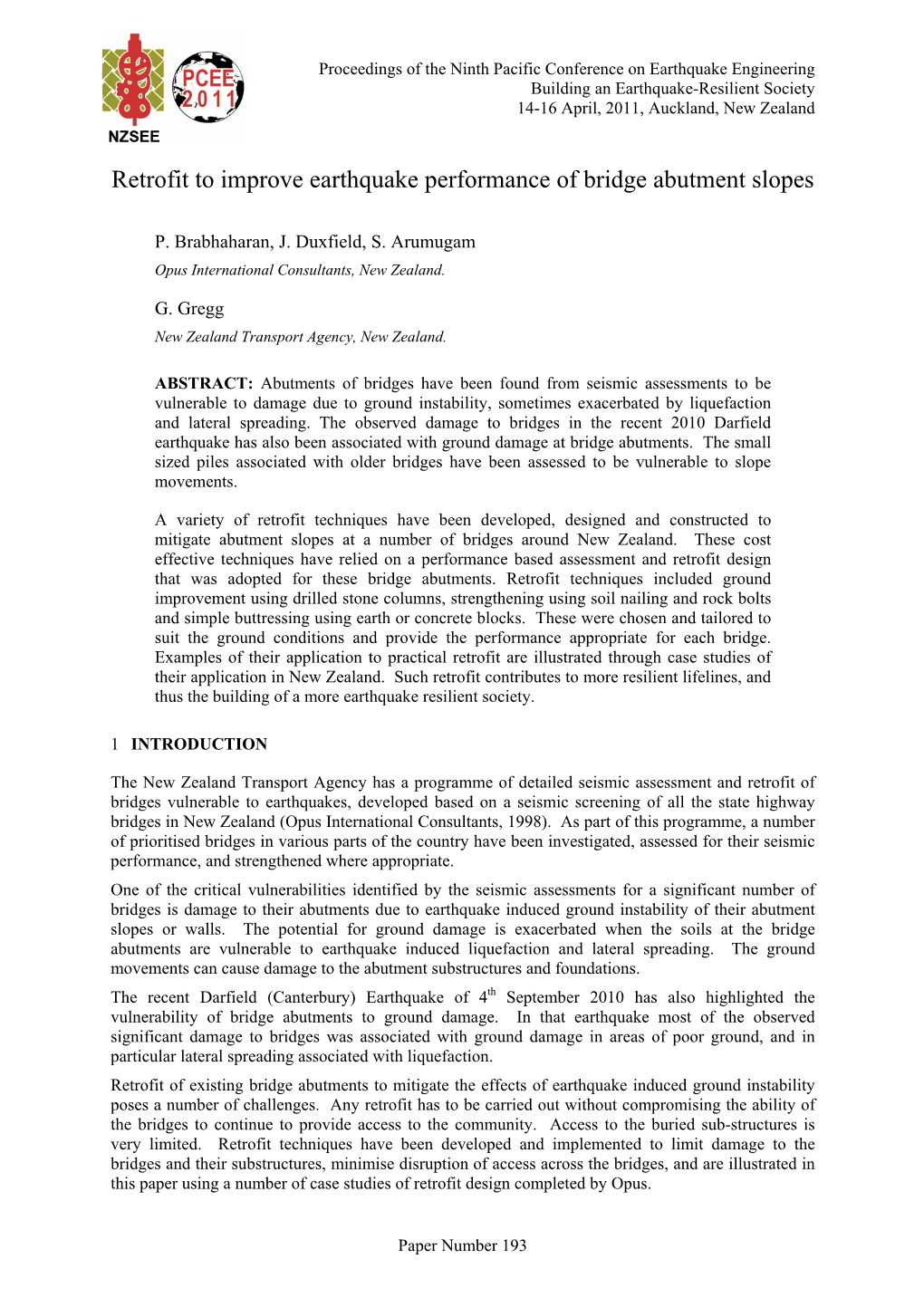 Paper Using a Number of Case Studies of Retrofit Design Completed by Opus