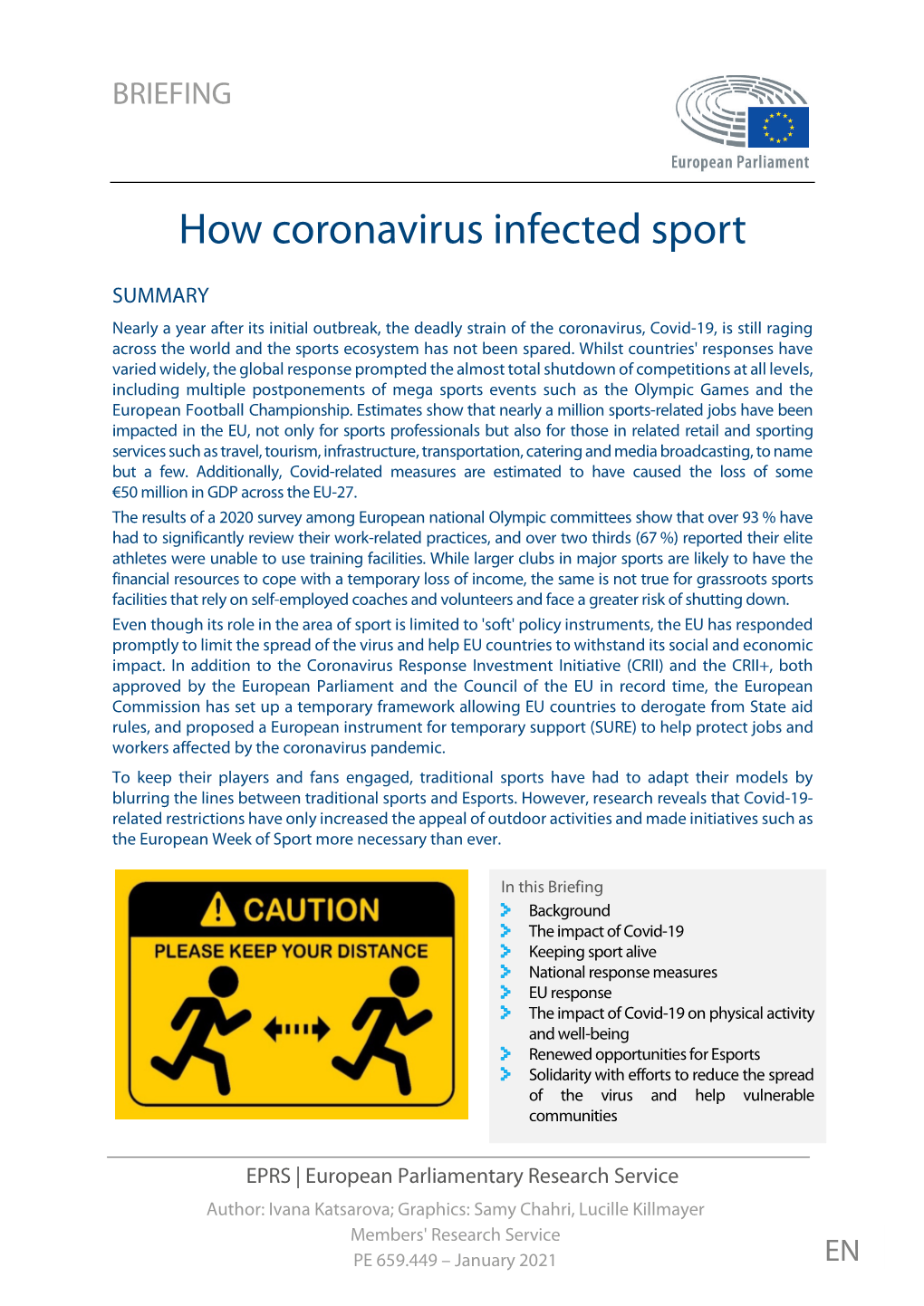 How Coronavirus Infected Sport