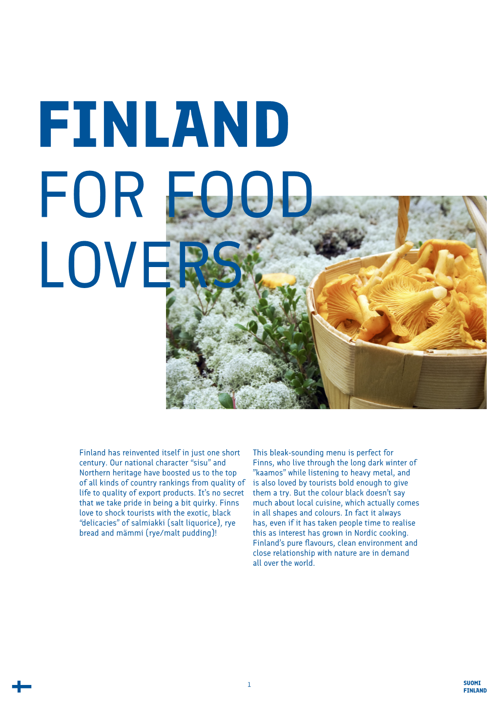 Finland Has Reinvented Itself in Just One Short This Bleak-Sounding Menu Is Perfect for Century