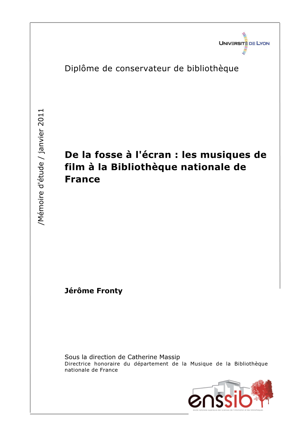 Les Musiques De Film À La Bibliothèque Nationale De France