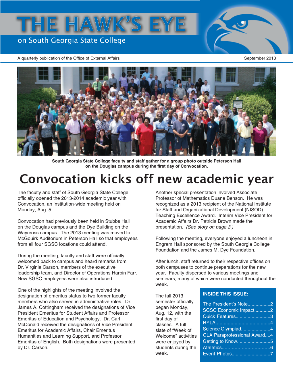 September 2013 Newsletter.Indd