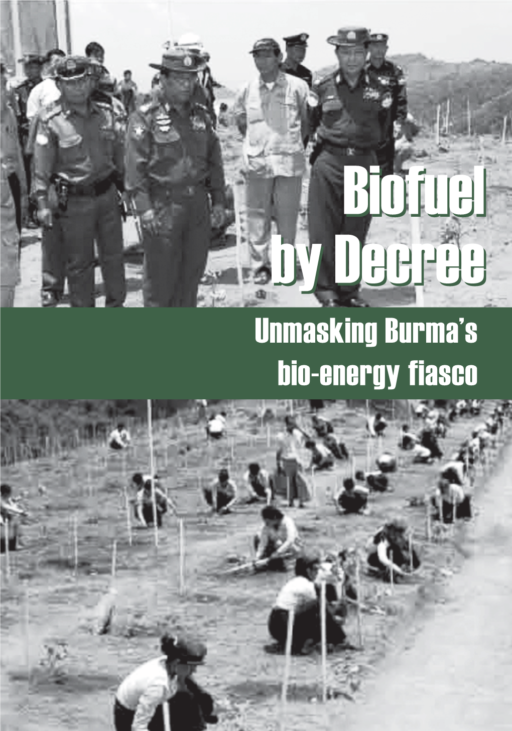 Biofuel by Decree by Biofuel Unmasking Burma’S Bio-Energy Fiasco