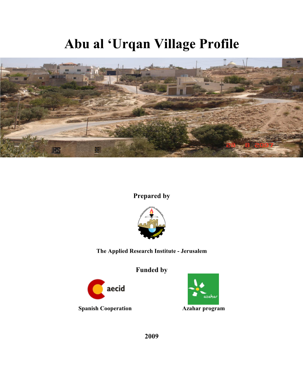 Abu Al ‘Urqan Village Profile