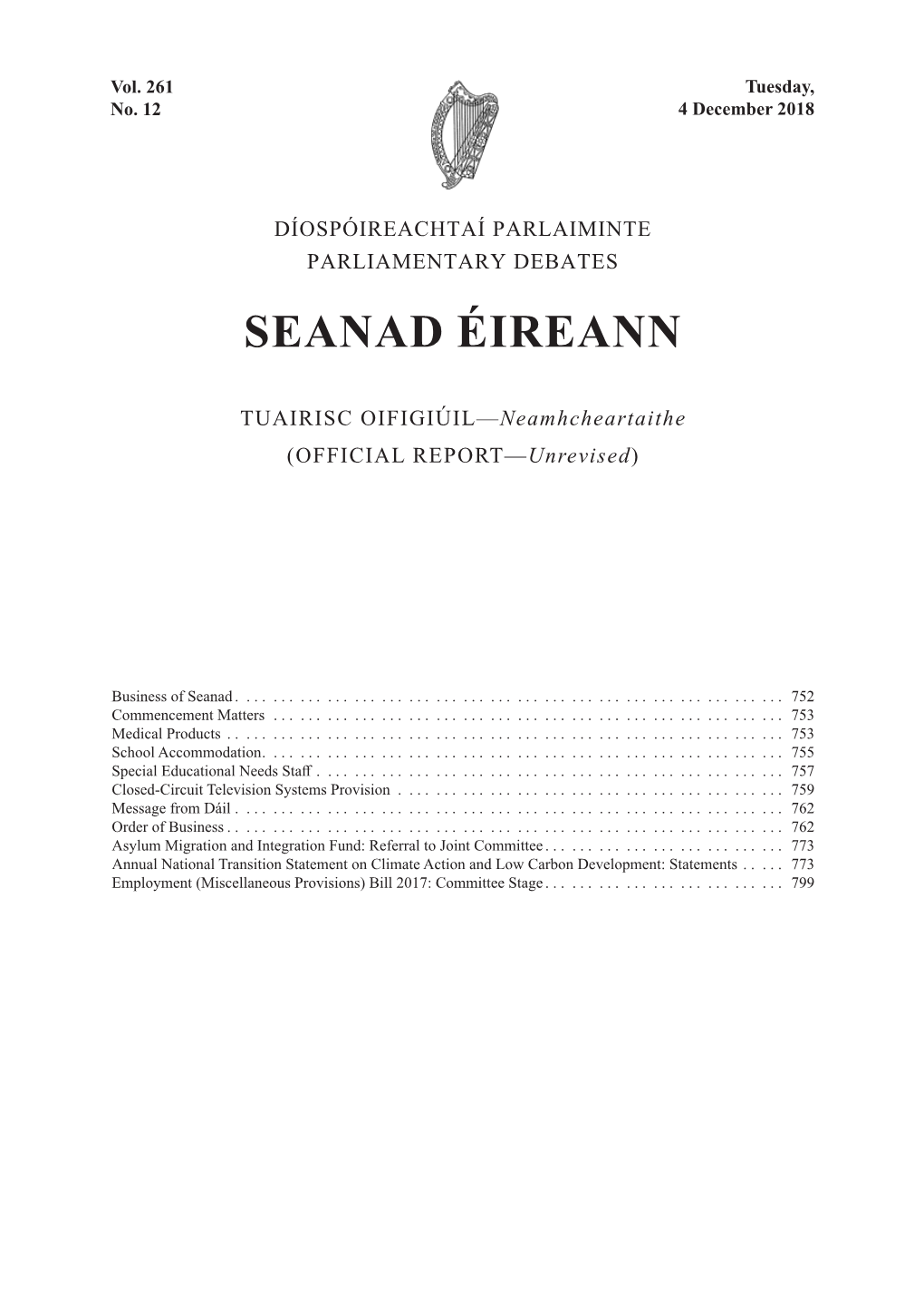 Seanad Éireann