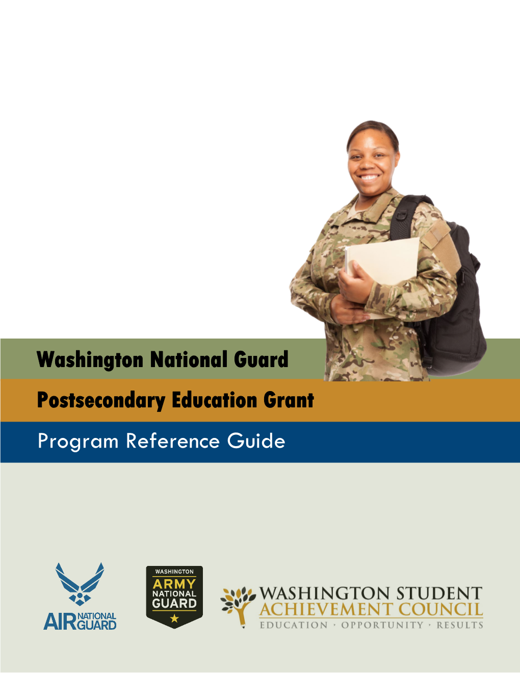 Washington National Guard Postsecondary Education Grant Program Reference Guide