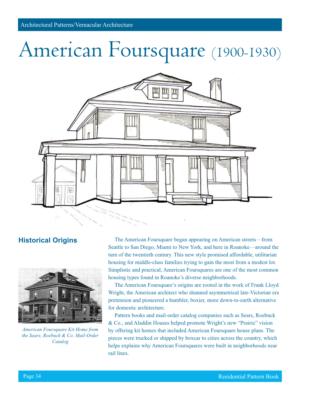 American Foursquare (1900-1930)