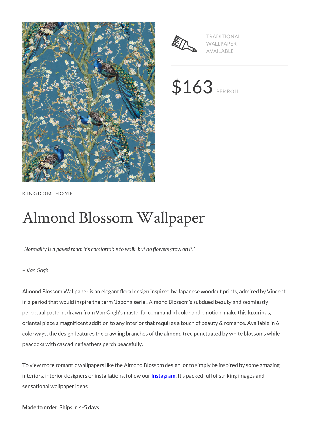 Almond Blossom Wallpaper