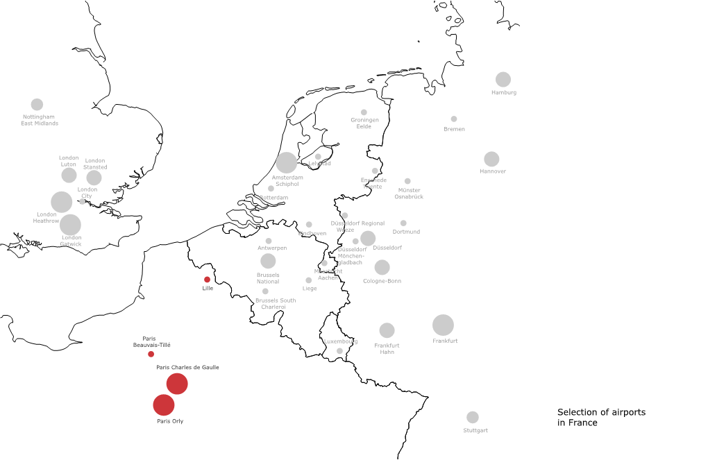 Atlas of Airports in Northwest Europe