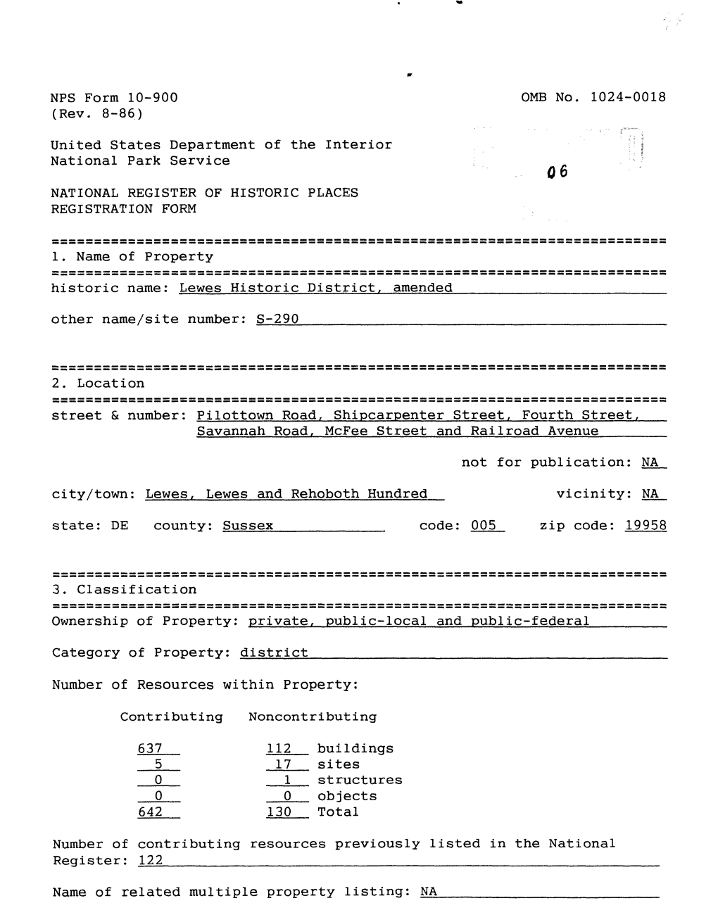 Number of Resources Within Property