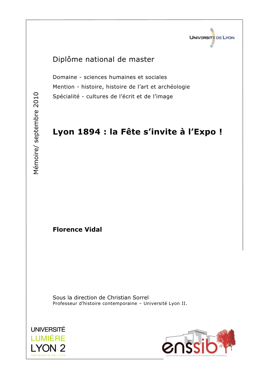 Lyon 1894 : La Fête S'invite À L'expo !